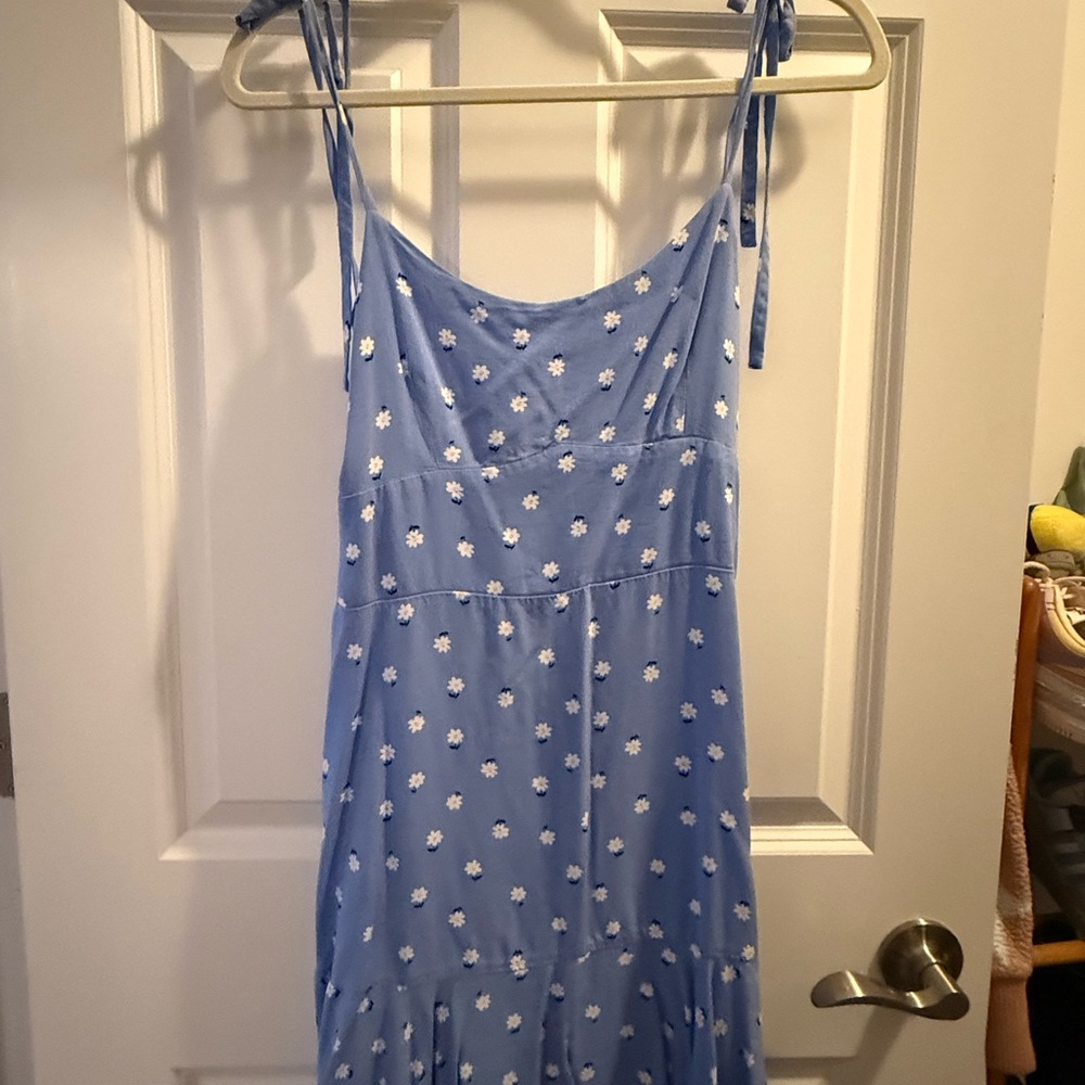 Blue Floral Sundress